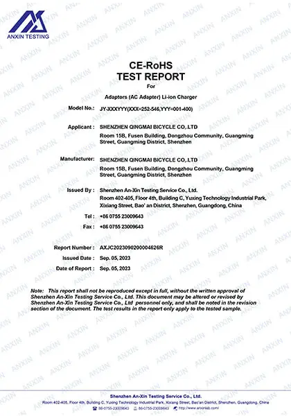 Raport z testu
